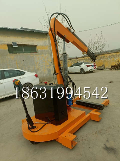 昌邑区自卸车厢随车吊 自制轮式四不像起重机 四驱平板吊 5吨 贵盛